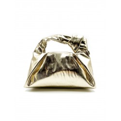 Bolso Pouch Dorado Metalizado